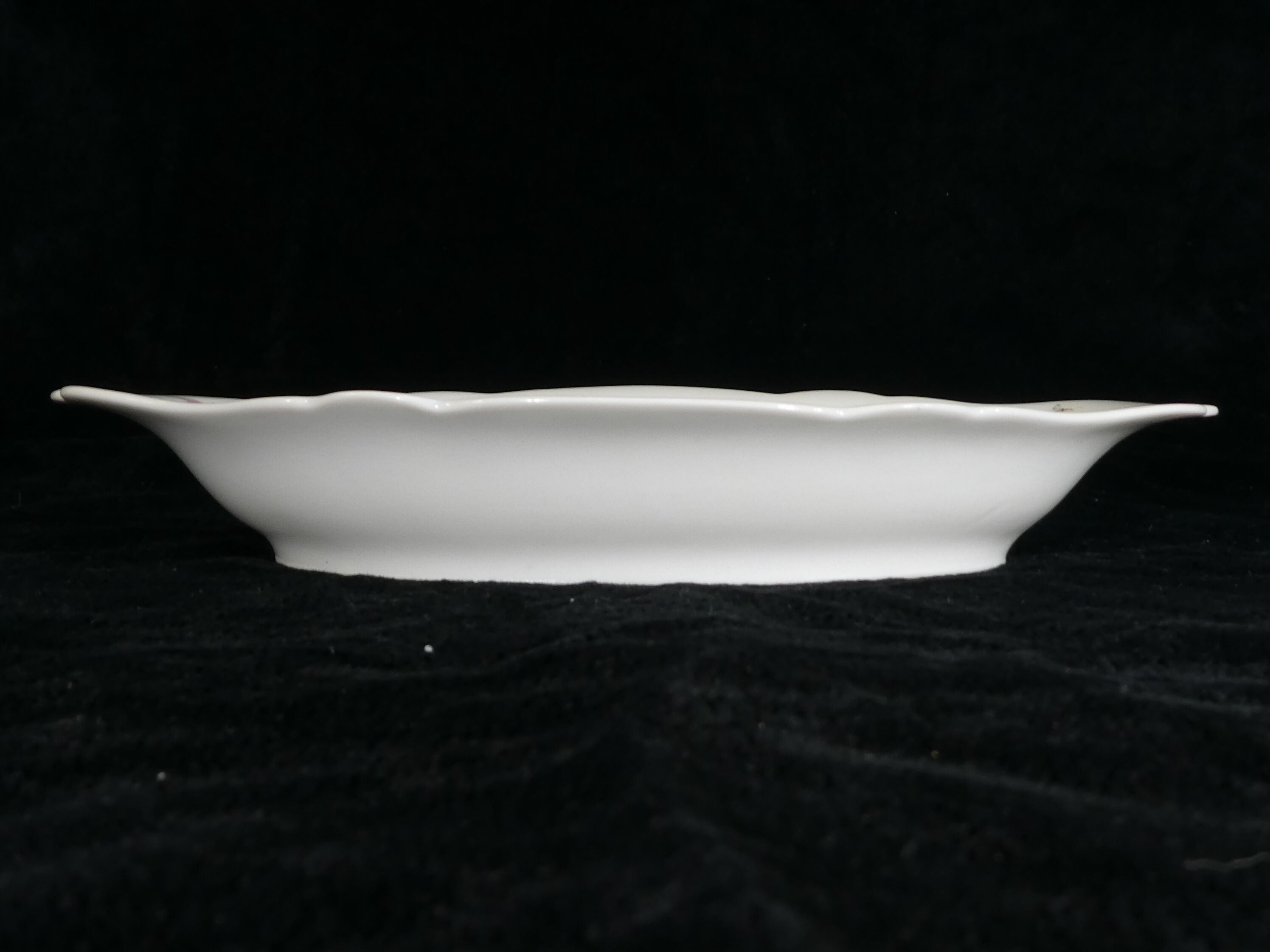 Limoges porcelain oval raviers for E. Bourgeois Paris