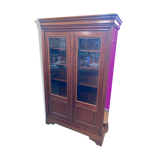 Bookcase with 2 glass doors