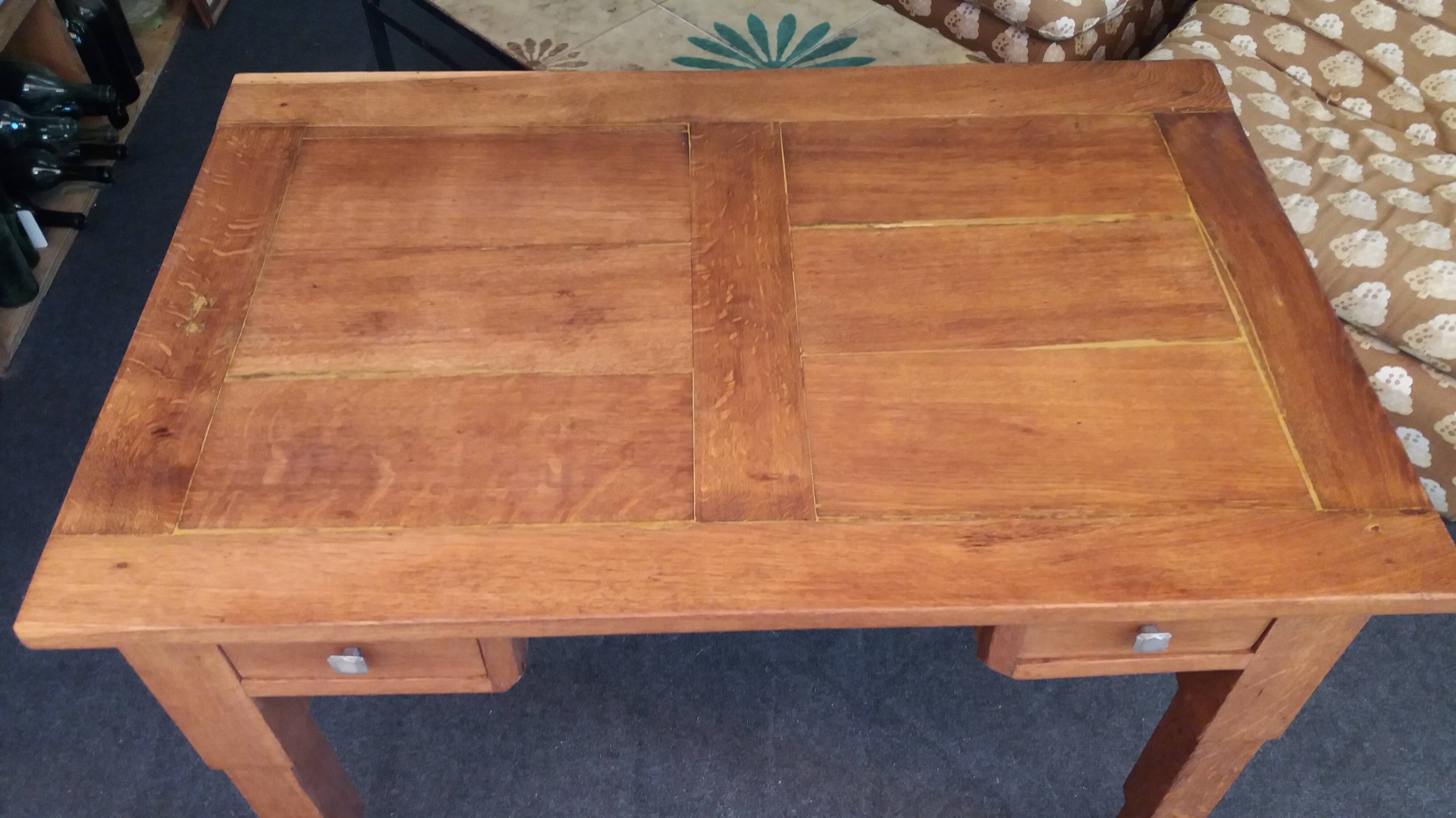 Art Deco desk and armchair