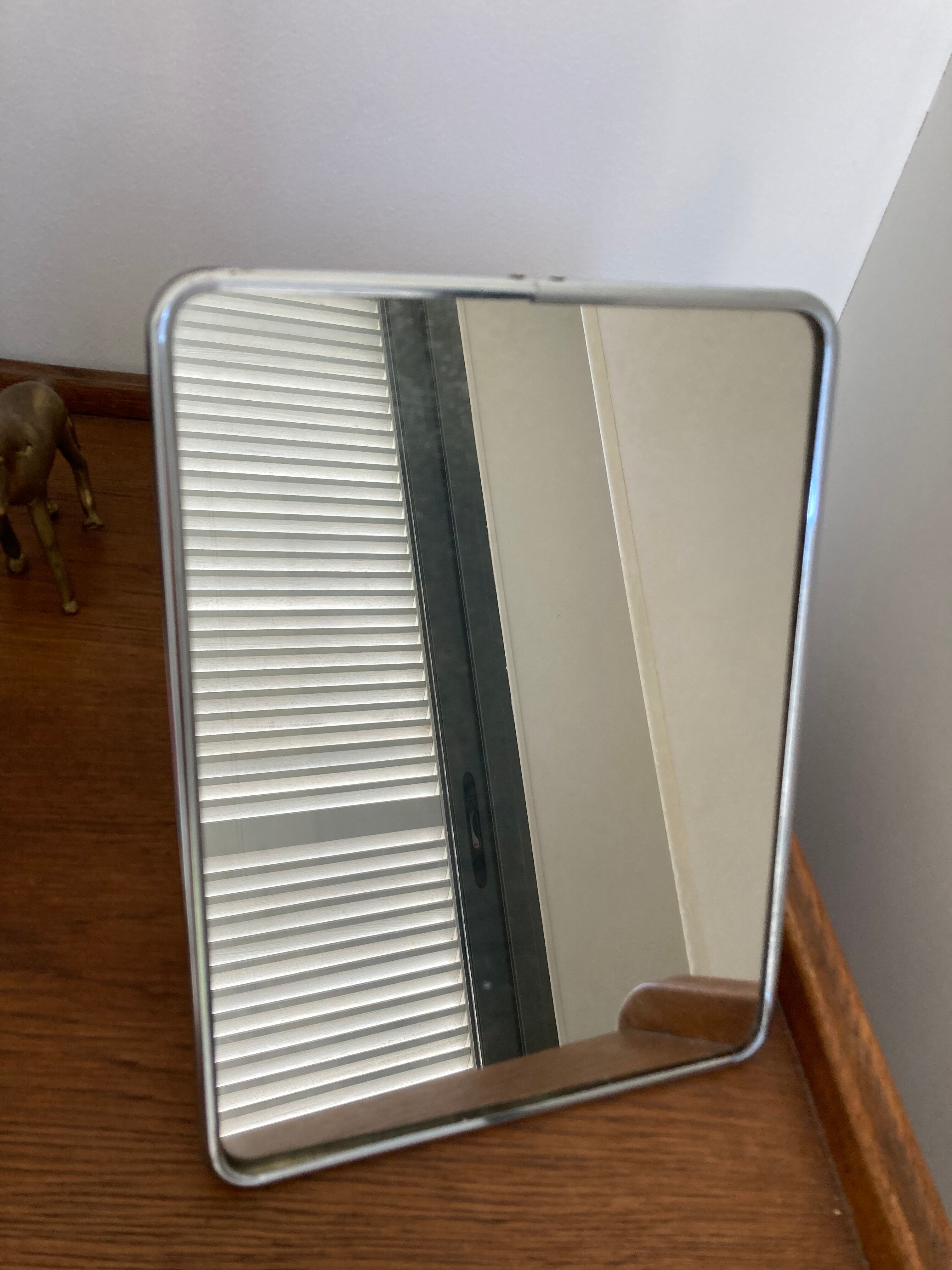 Miroir de barbier vintage