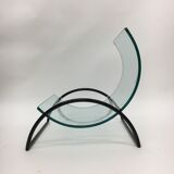 Italian magazine rack, 1980's, Gallotti & Radice