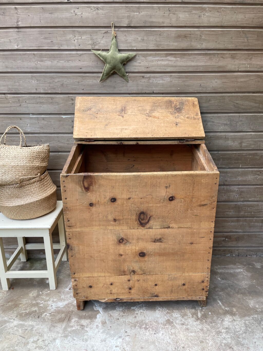 Wooden chest