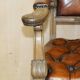 Fauteuil Chesterfield ancien restauré William IV en cuir