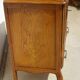 Small oak sideboard, rotating tray