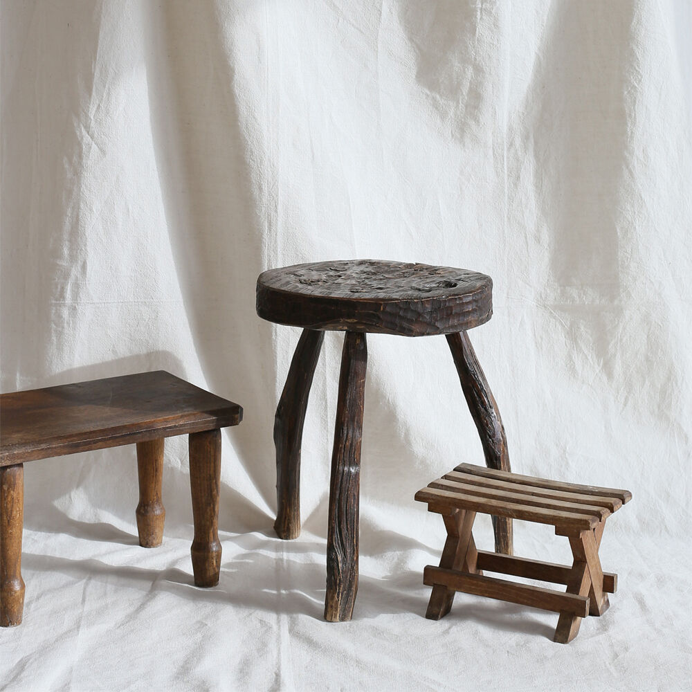 Tabouret brutaliste