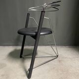 Set of 4 post modern 1980's dining chairs.