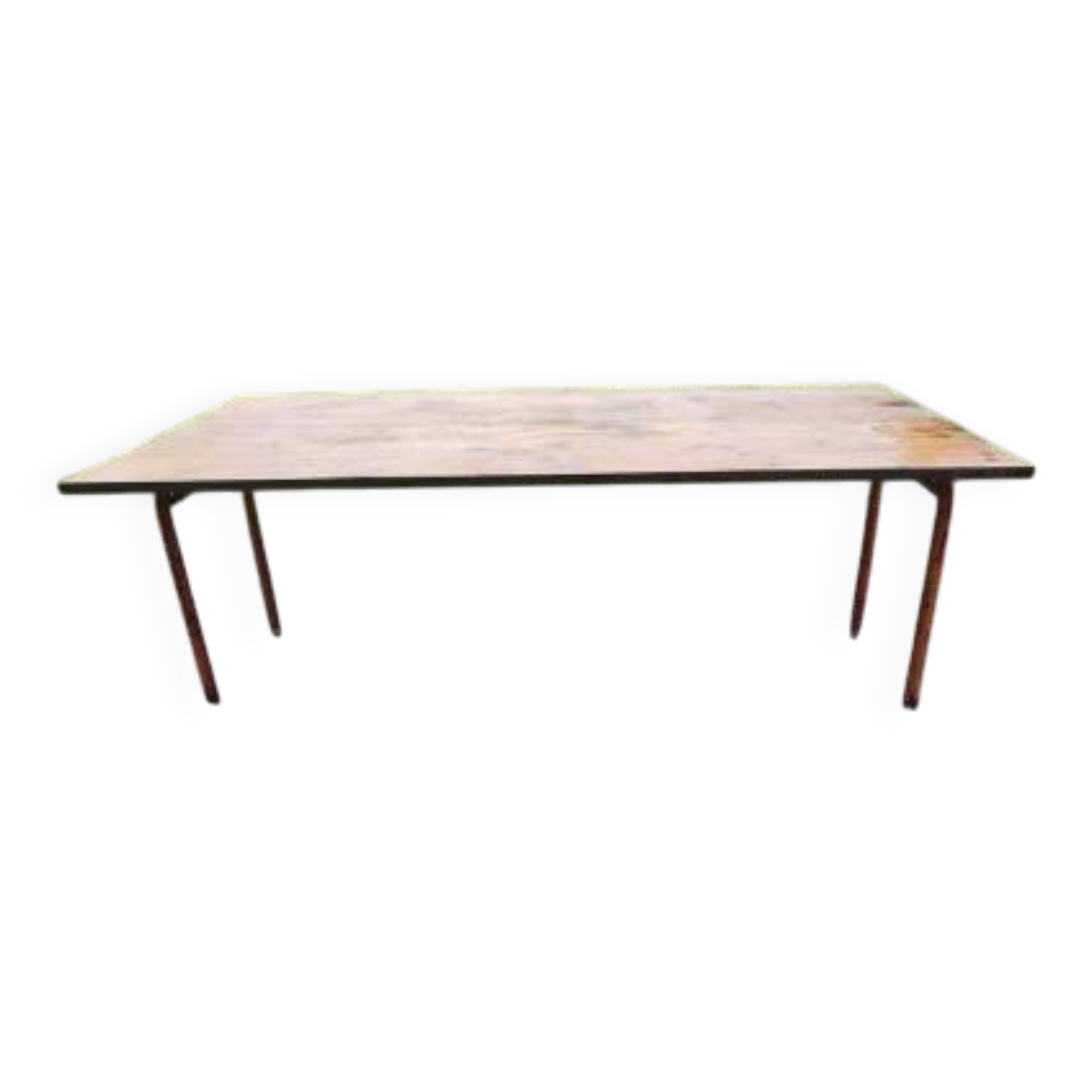 Industrial Table Iron and Wood