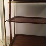 Vintage folding and rolling table