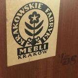 1950s Krakowskie Fabryki display case