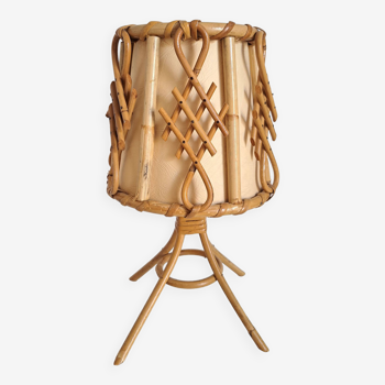 Lampe de chevet bambou