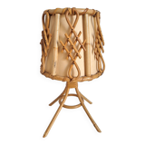 Bamboo bedside lamp