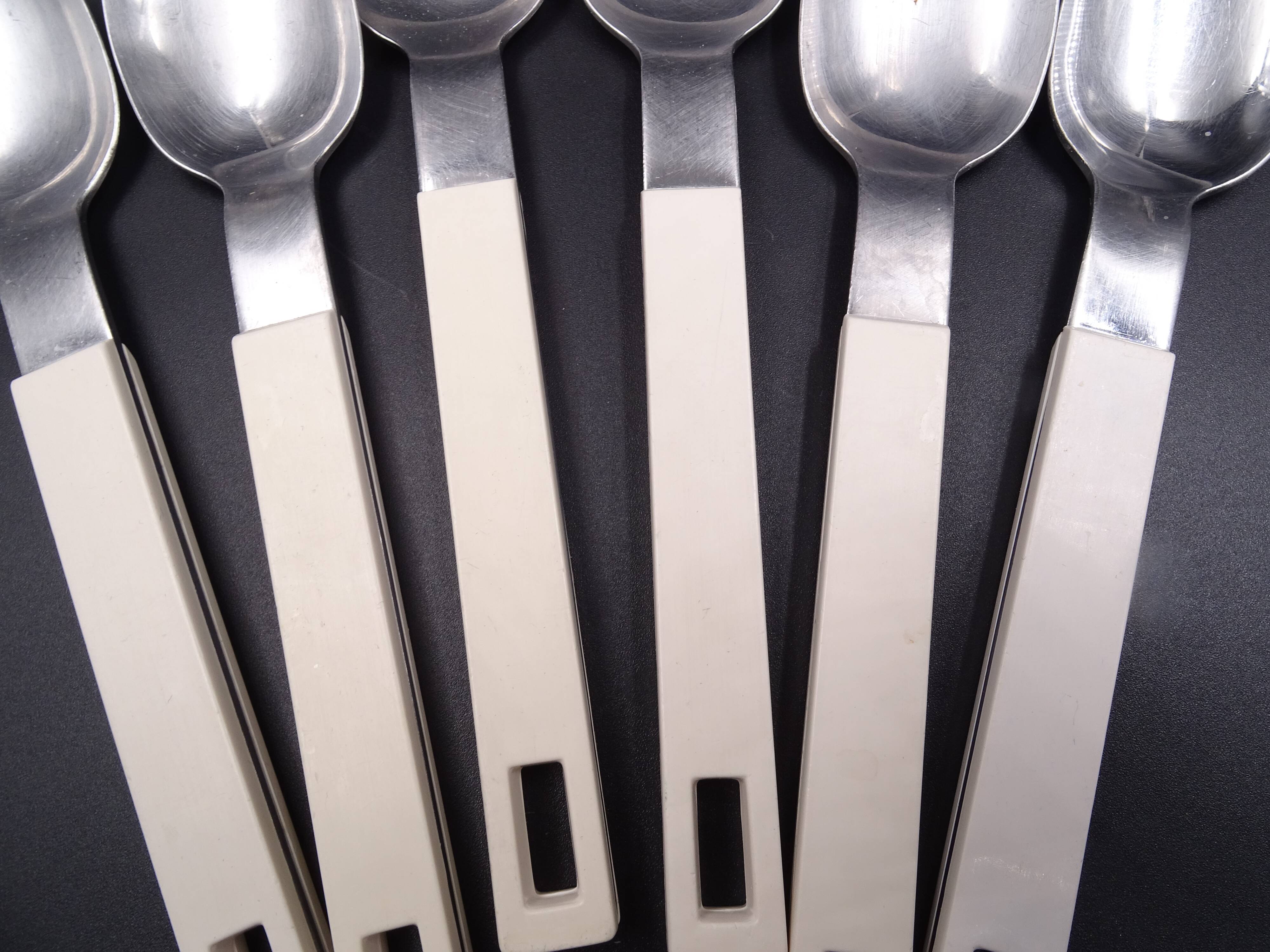 Set of 6 vintage spoons of the brand Gallo - Rostfrei