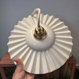 Vintage serrated pendant light