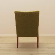 Fauteuil danois vert, années 1960