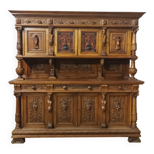 buffet 2 corps Renaissance - noyer