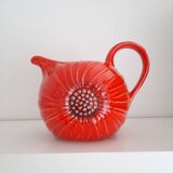 Dahlia flower carafe in slip