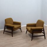 Mid century armchairs Gianfranco Frattini style 1950s