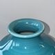 Vase bleu turquoise H25,5