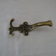 Brass hanging patere