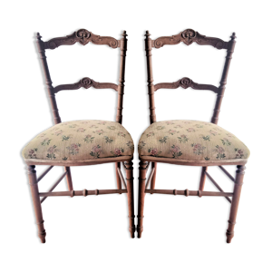 Paire de chaises de salon