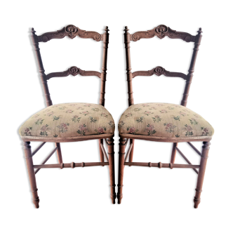 Paire de chaises de salon