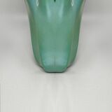 1970s Exquisite "Fazzoletto" Murano Glass Vase by Dogi. Made in Italy
