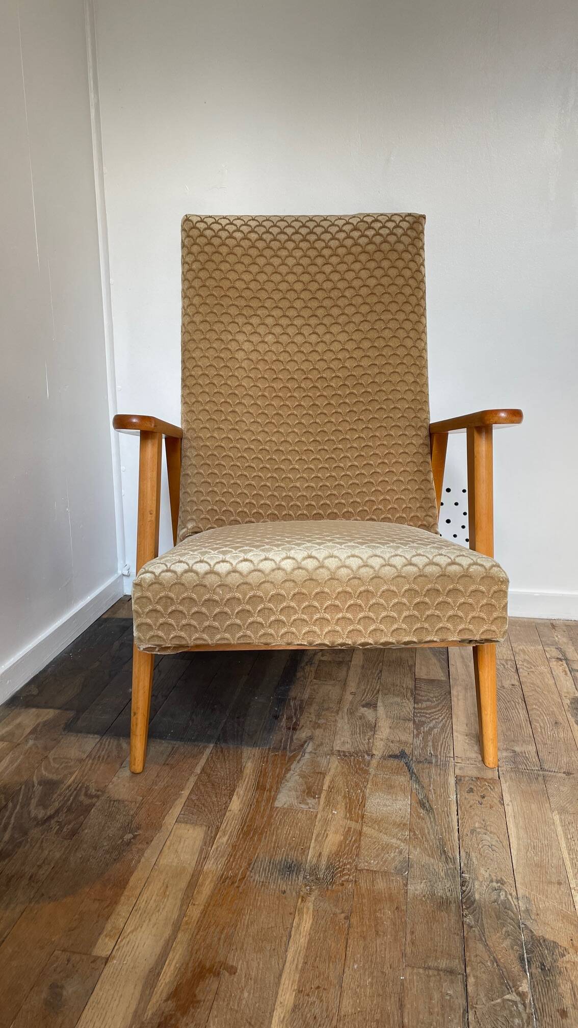 paire FAUTEUILS MANUCERE France Vintage