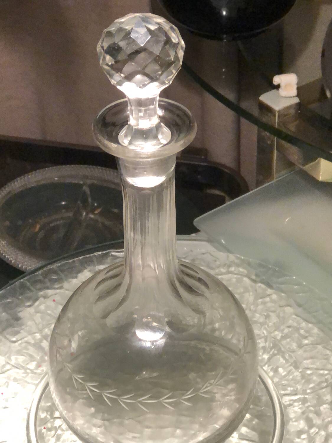 Napoleon III wine carafe