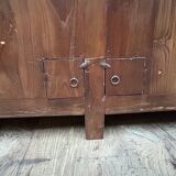 Buffet TV low unit in Burmese teak