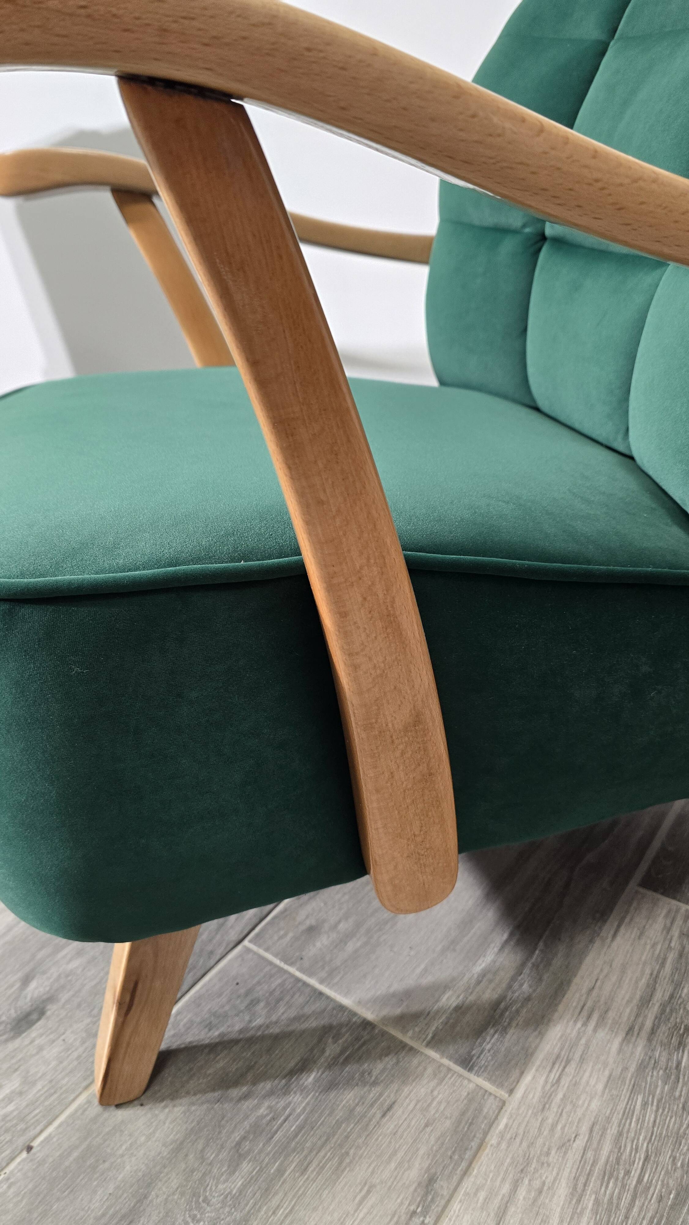 Mid century armchairs