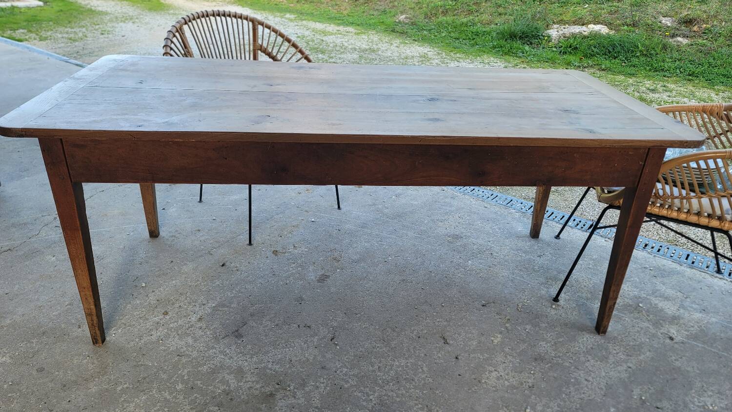 Old farm table
