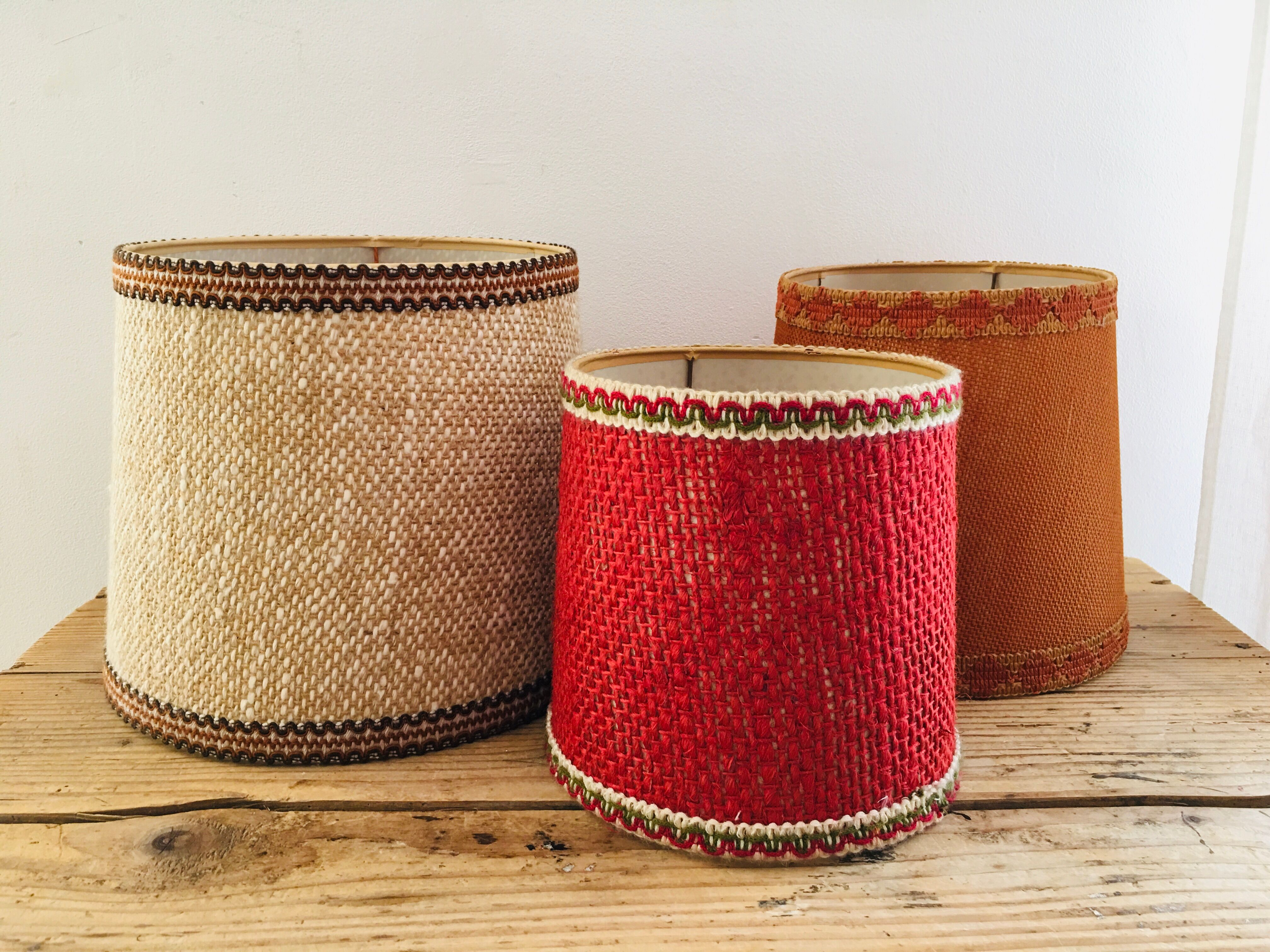 Lampshade vintage fabric