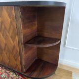 Vintage checkerboard doors sideboard