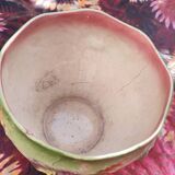 Cache pot en barbotine