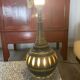 Lampe Georges Pelletier en céramique émaillée ajourée