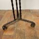 Large Brutalist Wrought Iron Candlestick