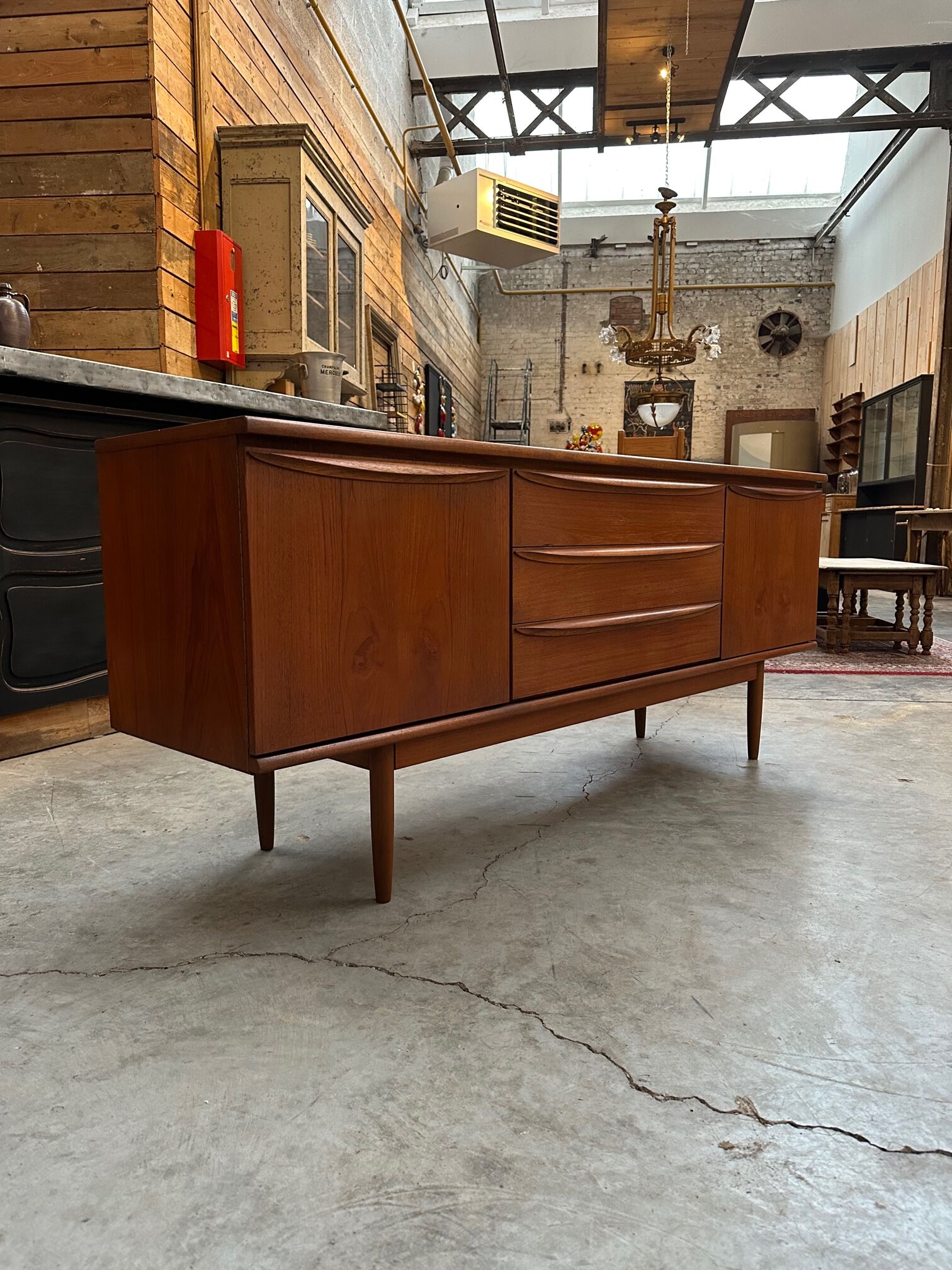 Enfilade 60's teak