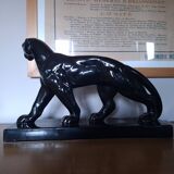 Art deco st clement ceramic panther