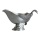 Saucière en métal argenté