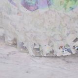 Plafonnier vintage multicolore en verre de Murano arc-en-ciel, années 1970