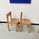 Sornay 80s beech chairs