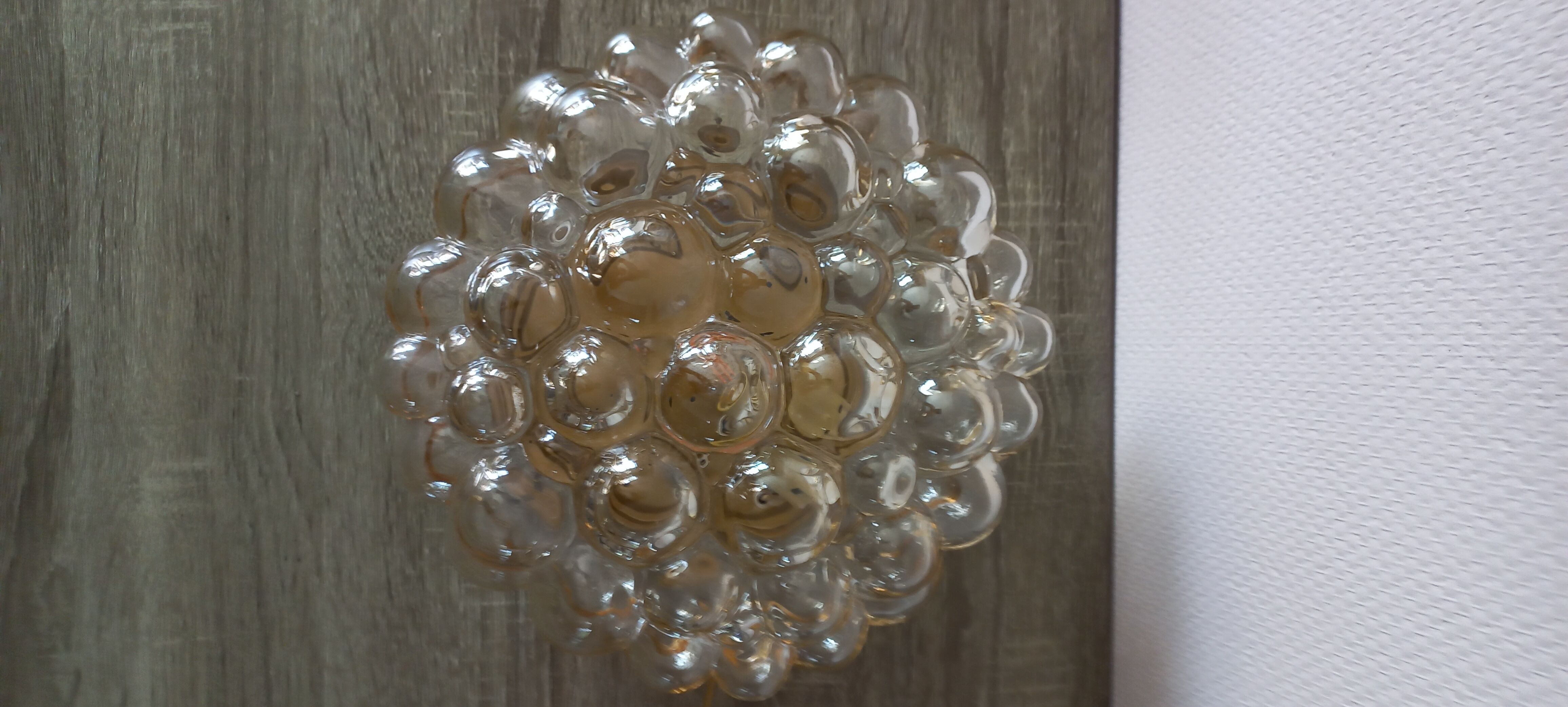 Ceiling lamp, wall lamp or table lamp in bubble glass Helena Tynell
