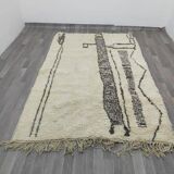 Handmade Beni Mrirt rug size 200 x 300 cm