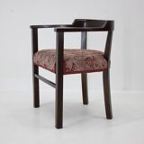 1940s Beech Bentwood Armchair, Czechoslovakia