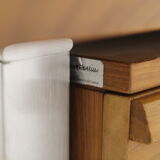 Scandinavian walnut desk, Karl Erik Ekselius, JOC, Vetlanda, Sweden, 1950