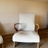Mid Century Oak armchair