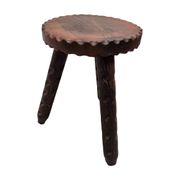 Vintage French Tripod Stool, 1970s