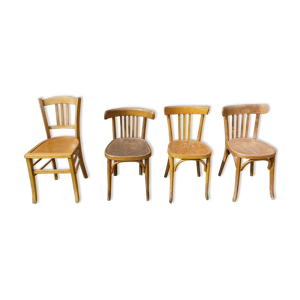 lot de 4 chaises bistrot