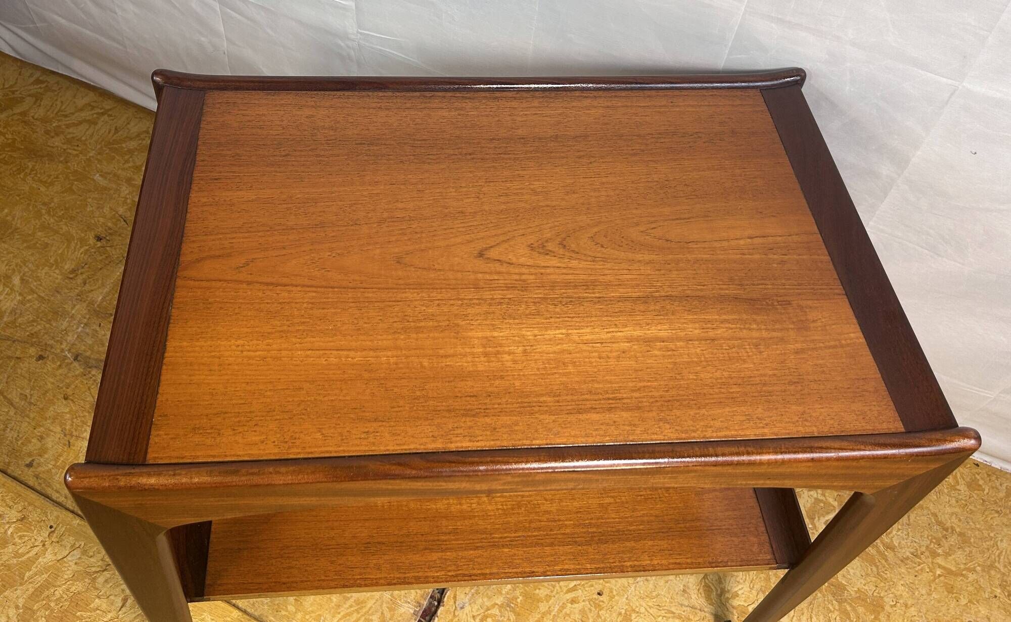 Desserte rétro vintage en teck et afromosia du milieu du siècle – Design danois