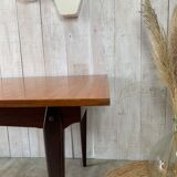 "Butterfly" teak table